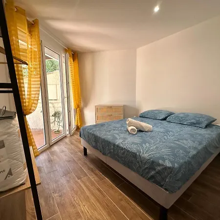 Bas De Villa Climatise Et Wifi 2 Chambre Pour 4 Personnes Et Petite Vue Mer Pietrosella Extérieur photo
